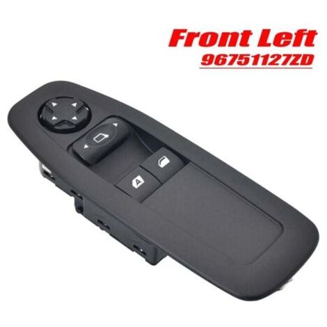 Electric window switch, compatible with Peugeot 208 (2008), 3008 and 5008 (2018), New (1/4)