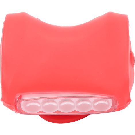 Lampe vélo avant arrière 7 LEDs, éclairage double couleur pour équipement cycliste (1/5)