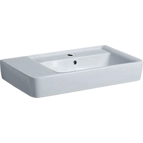 RENOVA PLAN mueble lavabo 750 x 480 mm balda izquierda blanco GEBERIT