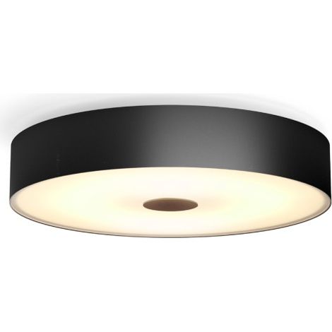 Philips Hue – Plafonnier blanc ambiance 39W – Noir – Télécommande incluse – Compatible Alexa, Google Assistant, Apple Homekit (1/5)