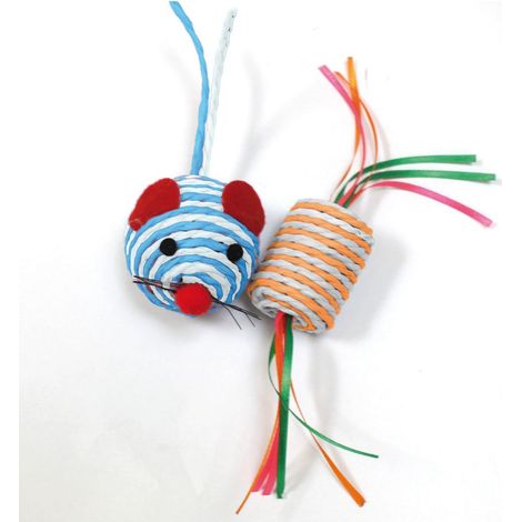 Set 60 pezzi Refill Gatto Mouse/Tubocorda 5cm.