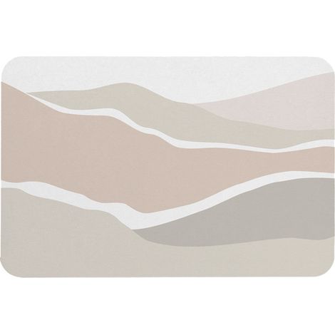 Tapis de bain diatomite à motif 39x60cm