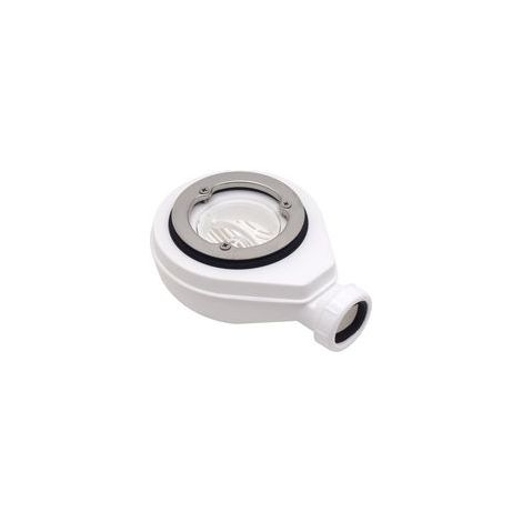 Bonde horizontale sans capot Ø90 DONA pour receveurs de douche
