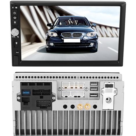 PX5 7 pouces pour Android 9.0 4 Go + 64 Go Système de navigation stéréo avec lecteur DVD, GPS et Wi-Fi pour voiture (Type E) (1/5)