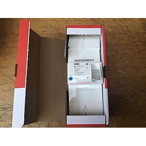 Legrand 401051 2P 60A 500mA Anschluss-Leistungsschalter – nicht einstellbar
