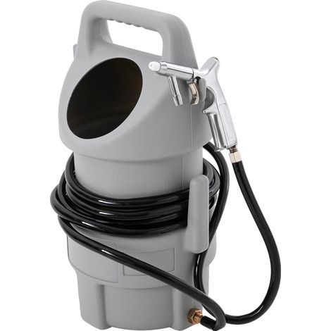 Equipo de chorro de arena, diseño portátil, gran capacidad, gris. (1/2)