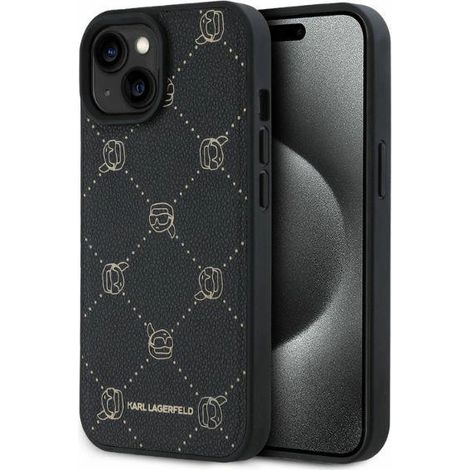Karl Lagerfeld KLHMP15SPGKHPHK iPhone 156.1 negro/negro MagSafe Karl Head (1/5)