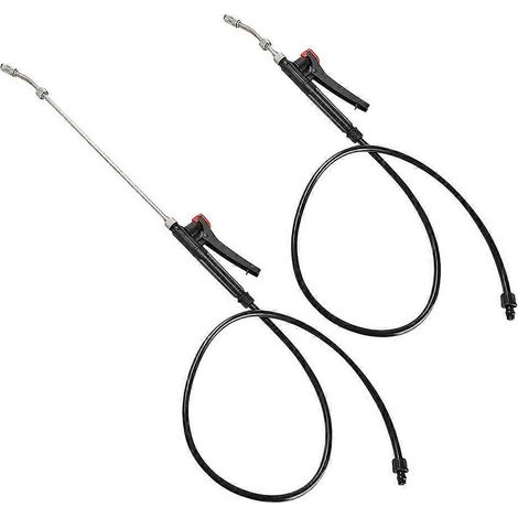 Stainless Steel Spray Watering Rod with Hose and Adaptable Spray Settings (1/5)
