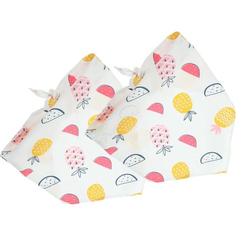 Triangular Dog Bandana, 2 Pieces in Lightweight Polyester (1/5)