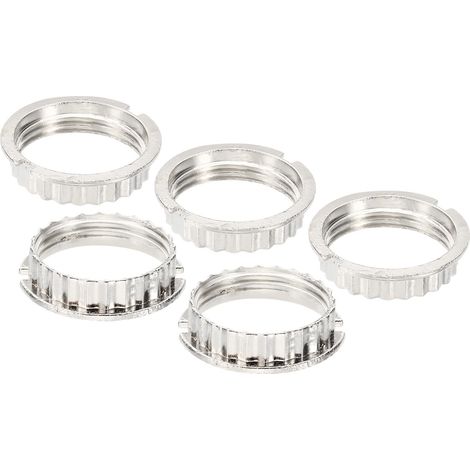 Anneaux de Douille de lanterne G9 Lot de 5 Adaptateurs de Support d Abat Jour en Alliage pour lanterne de Table Ou de Sol de Diamètre 1 à 1 16 Pouces (1/4)