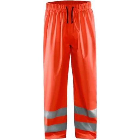 Regenhose blaklader high vis level 1 wasserdicht winddicht