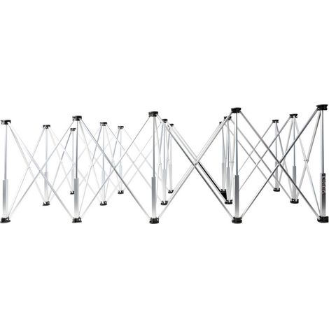 Table pliante en aluminium Bihui llft 221x113cm