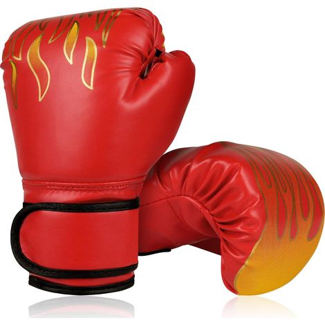 Children's Boxing Gloves, 6OZ Boxing Training Gloves, Kids Boxing Gloves, Adjustable Gloves for Martial Arts, MMA, Muay Thai, Kickboxing, Punching Bag (Ages 3-10 Years) (1/5)