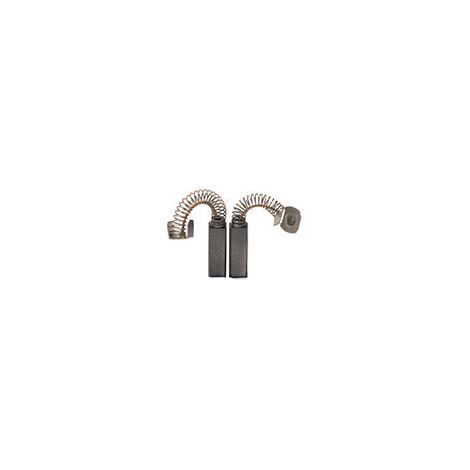 Jeu De 2 Charbons Adaptable Pour Virutex. Dimensions: 5 X 6 X 17mm.