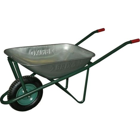 Carriola standard Brixo - vasca zincata - Capacita' 80 Litri