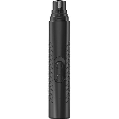 Lime électrique pour griffes d'animaux — Rechargeable par USB (pour chats et chiens), avec lumière LED et meule en diamant