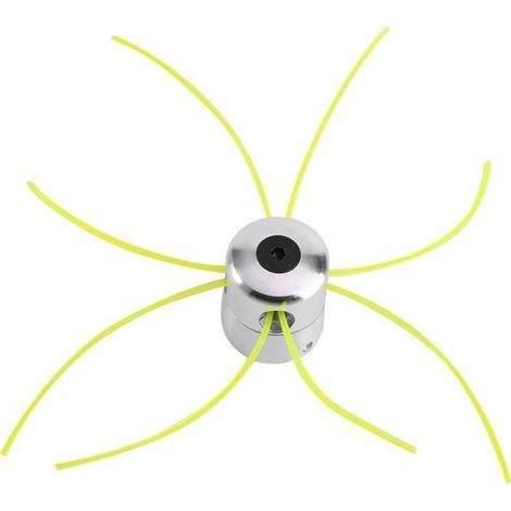 Universal aluminum head with 4 nylon lines - for PRO lawn mowers (1/4)