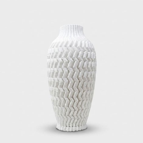 Vase décoratif en porcelaine 3D Sand Petit (1/3)
