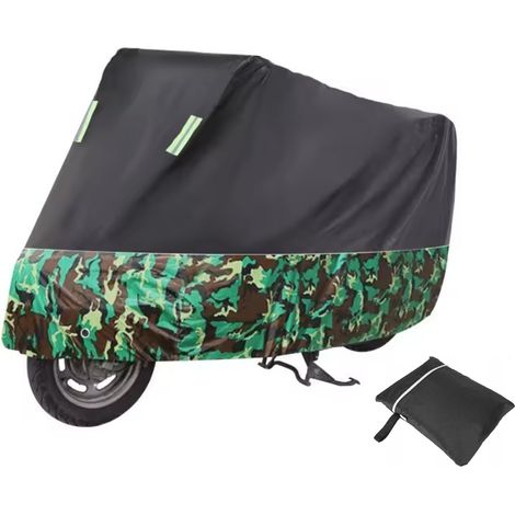 TELO DI COPERTURA RINFORZATO E IMPERMEABILE DI GRANDI DIMENSIONI PER BICICLETTE, MOTOCICLETTE E SCOOTER
