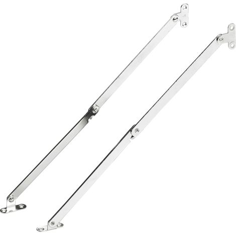 Hettich Klappenhalter ohne Arretierung Stahl 250 mm mit Öffnungswinkel max. 90° Möbelbeschlag