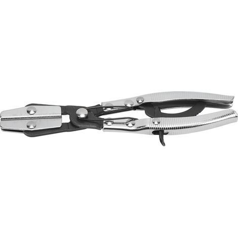 Universelle drehbare Schlauchschelle mit gezahnten Backen, für Kühler-, Brems- und Kfz-Kühlmittelschläuche, 25,4 cm. (1/5)