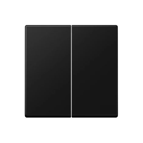 Jung Balancín 2 veces, Duroplast lacado, Serie A, negro grafito mate A 595 SWM