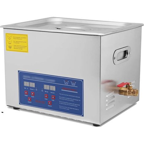 Nettoyeur Ultrasonique, Nettoyage en Profondeur, Design Convivial, 15L (1/2)