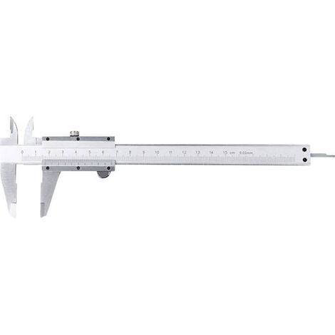 Workpro Calibro Vernier Argento 150 mm Precisione 0,02 mm (1/5)