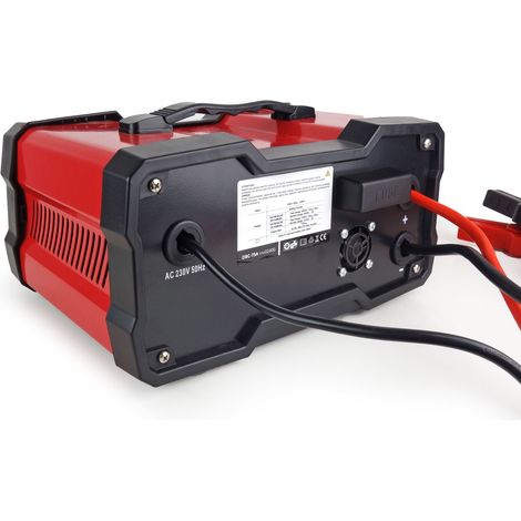 Redresseur avec fonction de démarrage, chargeur de batterie 12V, 24V max 12A boost 75A 12V AMIO-02400 (1/4)