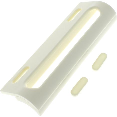Maniglia bianca e=85 a 160 universale per accessorio frigorifero