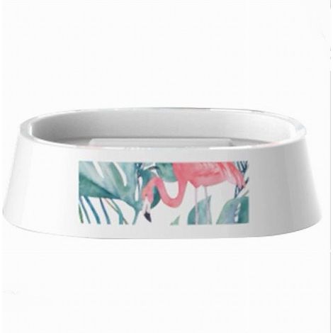 Porte-savon En Plastique Accessoire De Salle De Bain 13.2cm Flamants Roses 69966 (1/2)