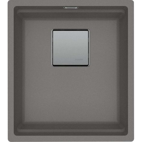 Franke Kubus 2 - Lavello in fragranite KNG 110-37, 41x46 cm, grigio pietra 125.0671.880