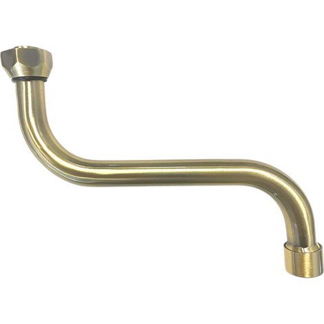 Bec bronzè en laiton vieilli de 20 cm