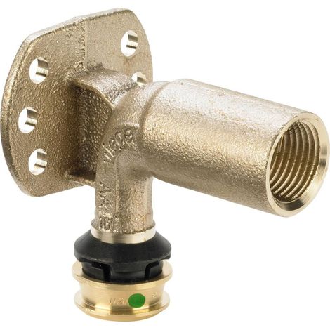 Viega Raxofix raccordo a muro, d 16mm, Rp 1/2, L 70 bronzo silicio Modello 5325, 692902