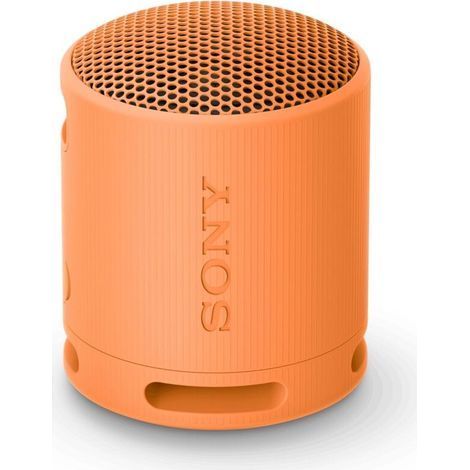 Sony SRS-XB100 - Enceinte Bluetooth sans fil : portable, légère, compacte et durable,Orange (1/4)