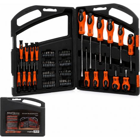 75-teiliges Schraubendreher- und Bit-Set KD10904 (1/5)