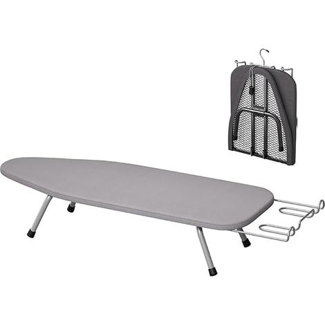 Ironing Table, Ironing Board, Grey, 81 x 31 x 16 cm (1/3)
