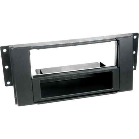 Support autoradio 2DIN compatible avec Land Rover Freelander 06-12 Avec vide poche - Noir