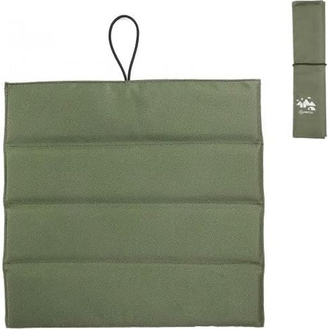 Esterilla plegable impermeable para asiento – Cojín portátil con aislamiento térmico, resistente a la humedad, ligero para camping, senderismo, pesca y playa, color oliva. (1/5)