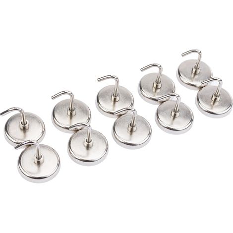 Draper 10-Piece Magnetic Hook Set (Model 11960) - Versatile Heavy-Duty Magnetic Hooks for Tools and Accessories (1/5)