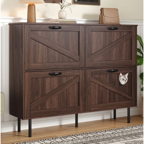mobile contenitore 120x28x92 ante gioco gatto OKMYHOME (1/5)