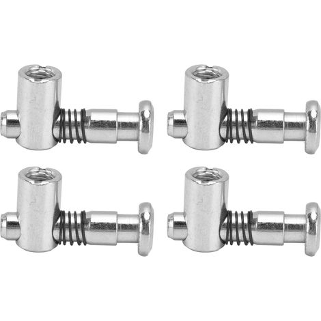 4-teiliger Ankerverbinder aus verzinktem Stahl, europäisches Standardprofil 4545, Befestigungsmaterial (1/5)