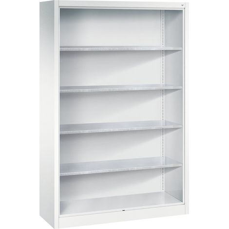 C+P, Armoire ouverte, avec 4 tablettes galvanisées, h x l x p