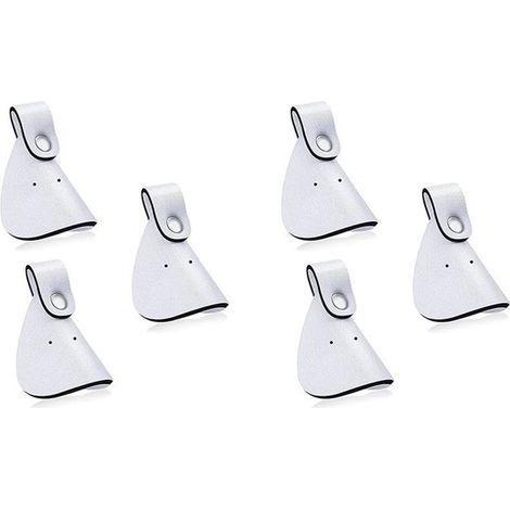 6er-Packung – Sonnenschutz-Nasenmaske – Nasenschutz – Nasenpolster – 12 x 8,5 cm – Weiß (1/5)