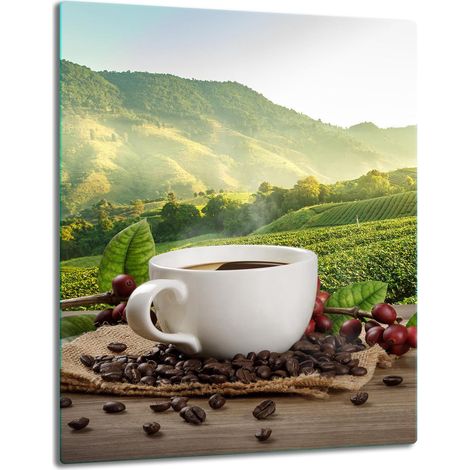 TABLERO DE MESA DE PANEL DE CRISTAL 40x52 CAFÉ (1/5)