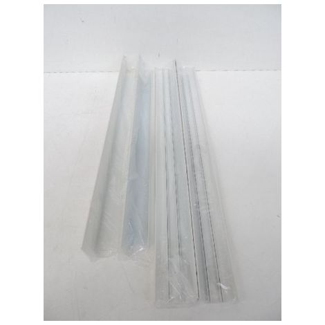 Kit de 4 accessoires blanc H60mm pour montage en saillie de dalle LED 600X600mm type PURE LED CONFORT 2 TRAJECTOIRE 004668