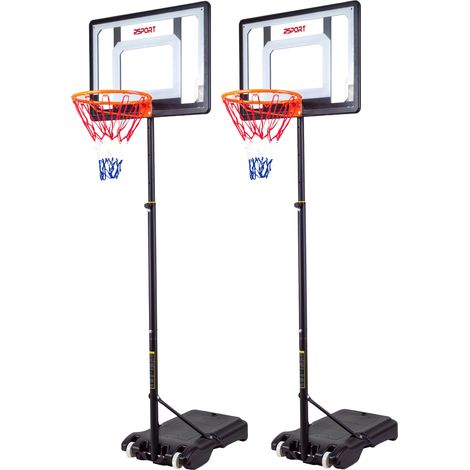Prosport 2x Basketballkorb Kinder 1,6-2,1m