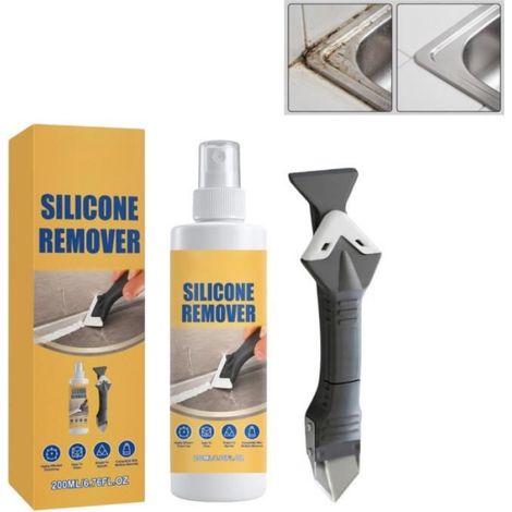 Enlever Joint Silicone, Dissolvant Silicone, Dissolvant Extension Adhesive, Enlever Facilement les Joints en Silicone Salles 200ml (1/5)