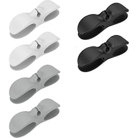 Kabel-Organizer, Kabelaufwickler, Kabelhalter, Kabel-Organizer, haftet fest auf Küchengeräten, 6er-Pack (1/5)