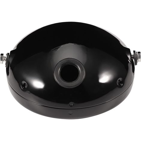 7 Pouces Led Phares Logement Seau en fer Modification pour Moto(Noir) (1/4)